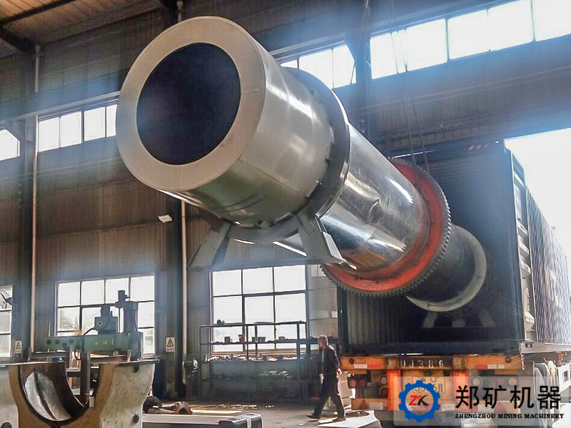 泰國10t/h粗砂單筒烘干機項目